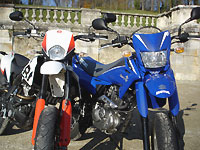 Duel Derbi/Suzuki Supermotard 125 : very good trip !