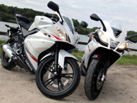 Duel RS4 Vs YZF-R125 : la rentrée à fond de six !