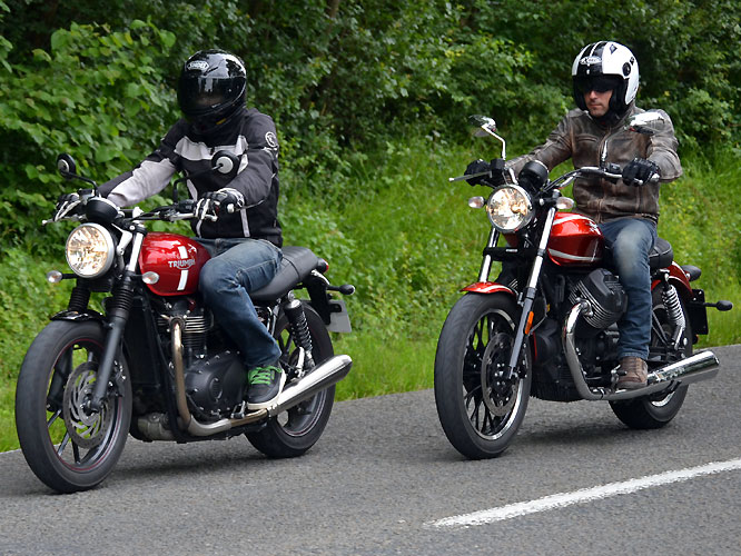 Duel Street Twin Vs V9 Roamer : deux grands classiques s'affrontent