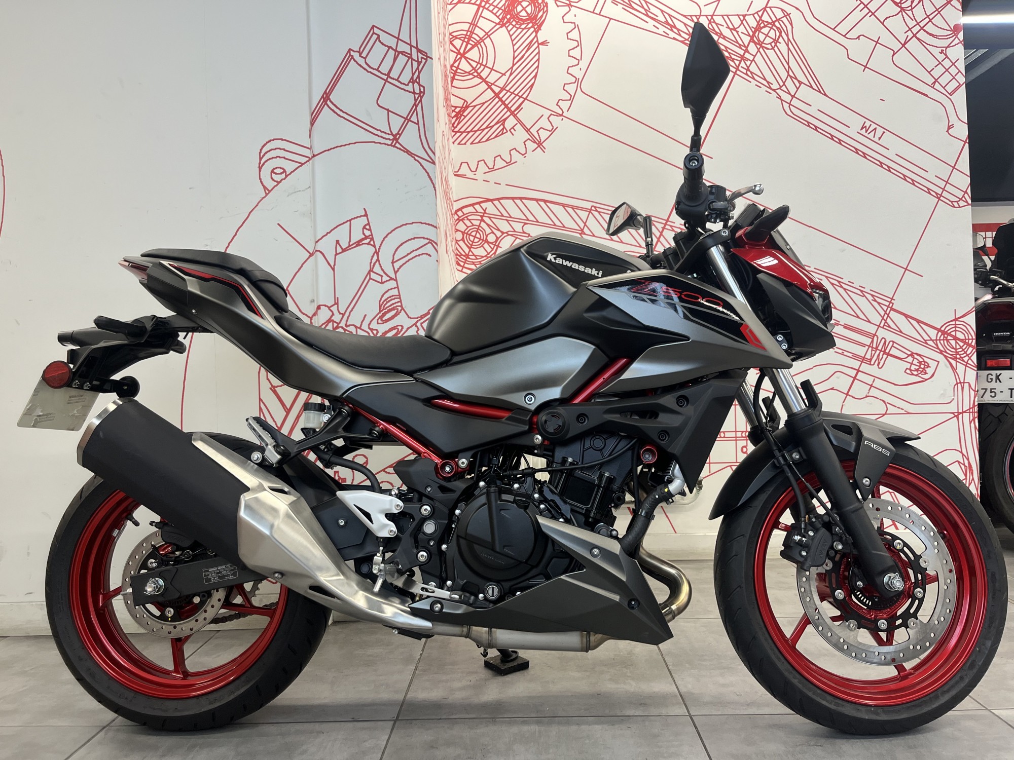 KAWASAKI 500 Z500 SE