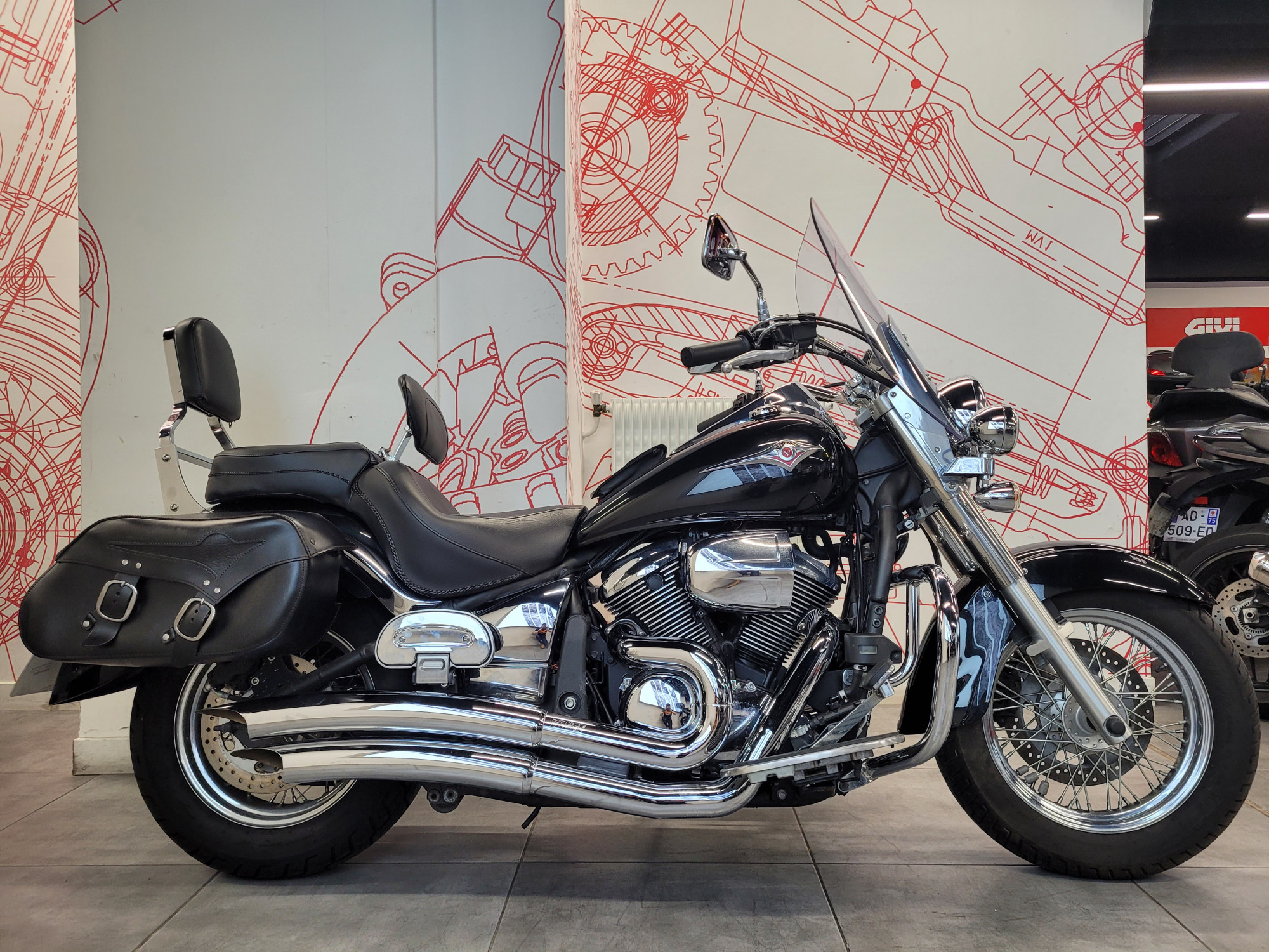 KAWASAKI 903 VN 900 LIGHT TOURER
