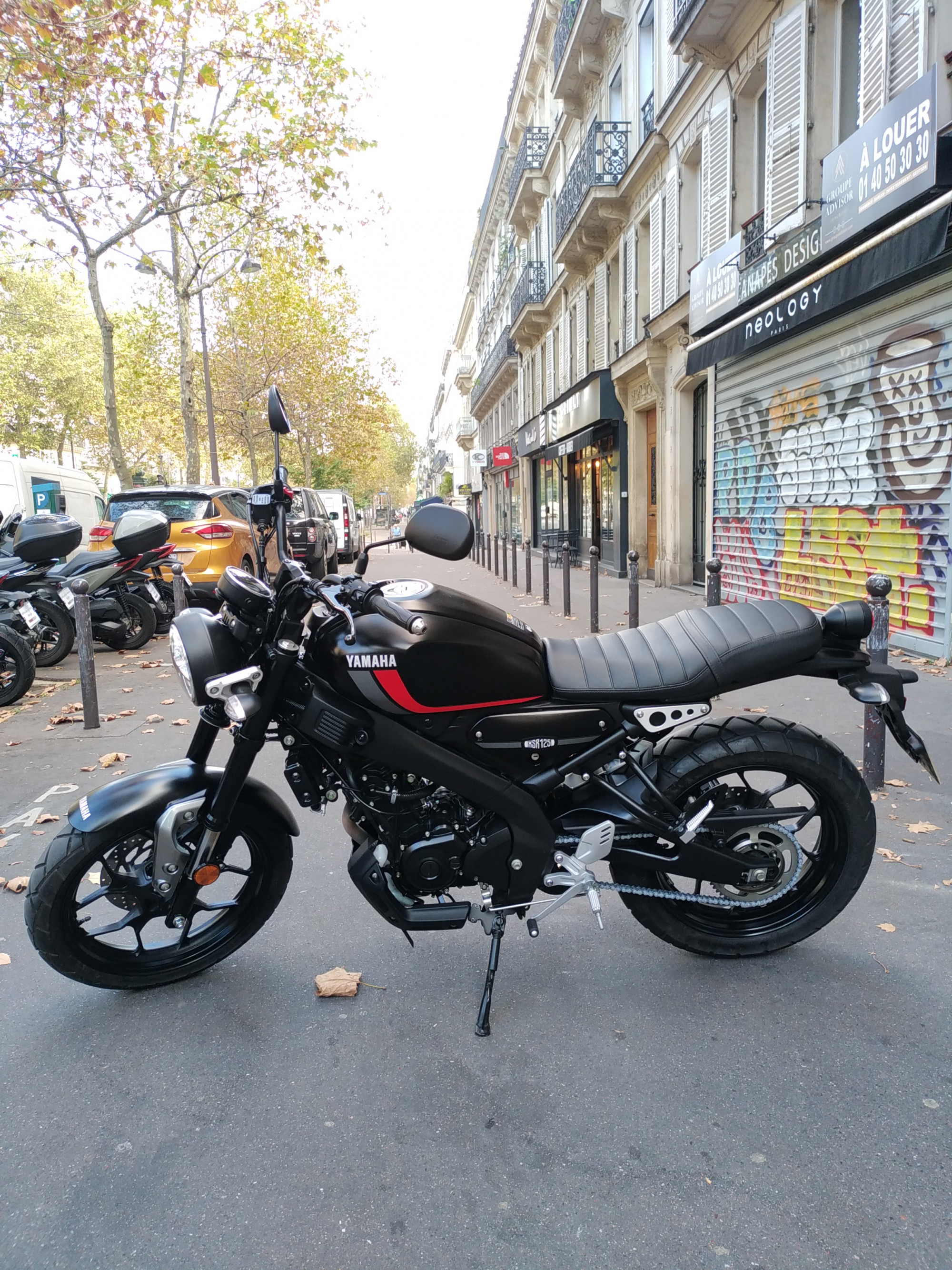 YAMAHA 125 XSR 125