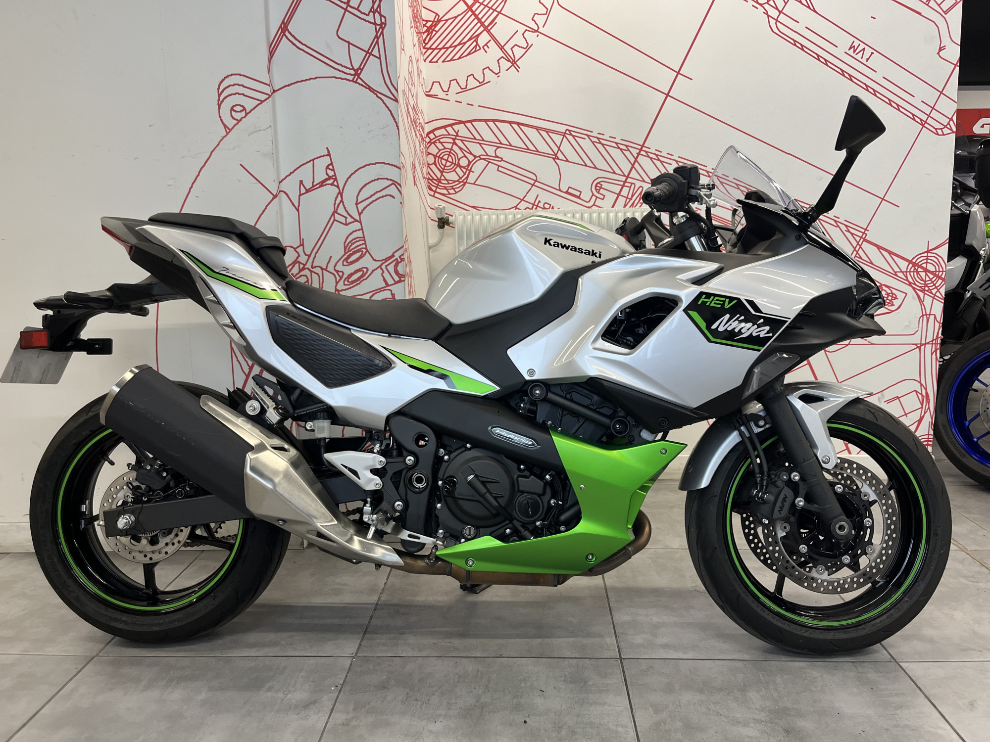 KAWASAKI 400 Ninja 7 Hybrid
