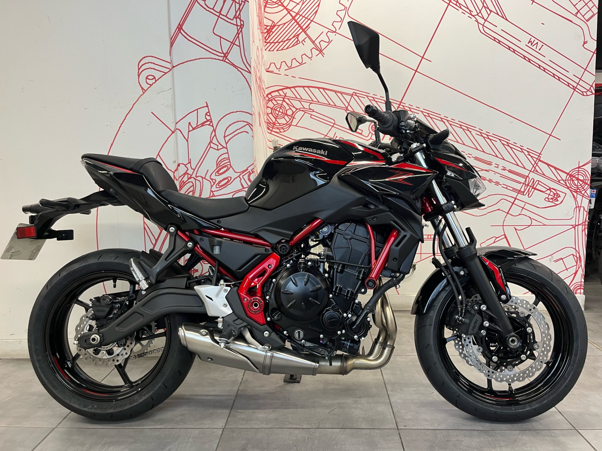 KAWASAKI 650 Z 650 (47.5CV)
