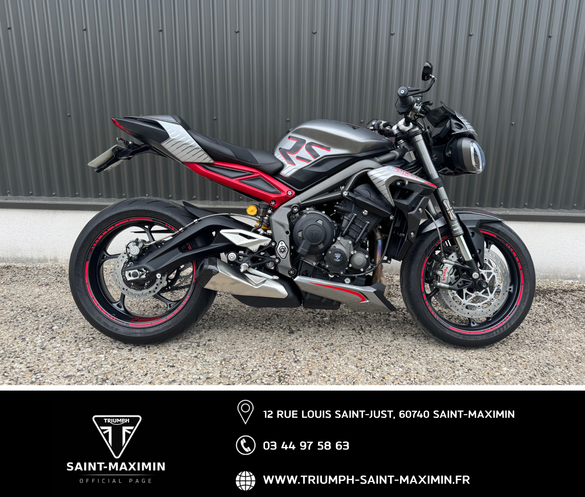 TRIUMPH 765 STREET TRIPLE 765 RS