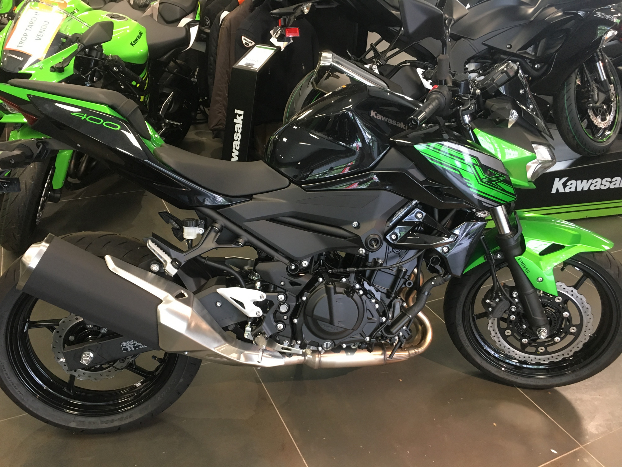 РњРѕС‚РѕС†РёРєР» Kawasaki z400