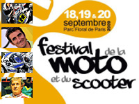De Puniet, Laconi, Lagrive et Agostini au Festival de la moto de Vincennes !