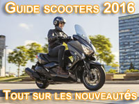 Guide des nouveaux scooters 2016 au salon de Paris