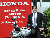 Jean-Luc Mars prend les commandes de Honda Moto
