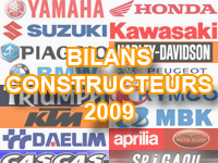 Marché moto : les constructeurs dressent le bilan 2009 et leur perspectives 2010