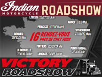 Indian et Victory entament leur Road Show 2015