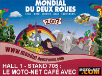 Le Moto-Net Café en direct du Mondial du deux-roues