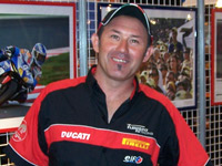 Philippe Pinchedez court pour Ducati France sur le DDT 2007