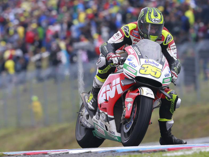 GP République tchèque MotoGP : Crutchlow joue les durs sur le ''wet''