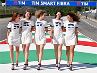 L'umbrella girl la plus sexy du GP d'Italie