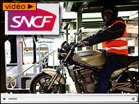 A la découverte du service Moto-Train de la SNCF