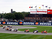 Le Grand Prix d'Indianapolis 125 tour par tour