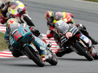 Le Grand Prix d'Allemagne 125 tour par tour