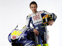 Rossi se blesse avant les premiers essais 2009 à Sepang