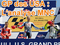 Déclarations, classements et analyses du Grand Prix des Etats-Unis