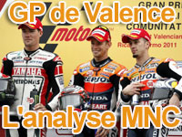 Grand Prix moto de Valence : déclarations, classements et analyses