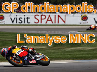 Grand Prix moto d'Indianapolis : déclarations, classements et analyses