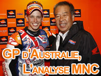 Grand Prix moto d'Australie : déclarations, classements et analyses