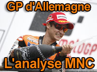 Grand Prix d'Allemagne Moto GP : déclarations et analyses