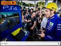 Valentino Rossi The Game : vidéos du jeu et concours de selfie