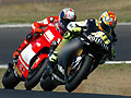 Rossi plus rapide que les Honda