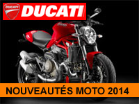 Les nouvelles motos Ducati 2014 au salon de Paris
