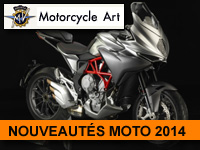 La nouvelle MV Agusta 2014 au salon de Paris