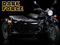 Ural Dark Force, le côté obscur du side-car...