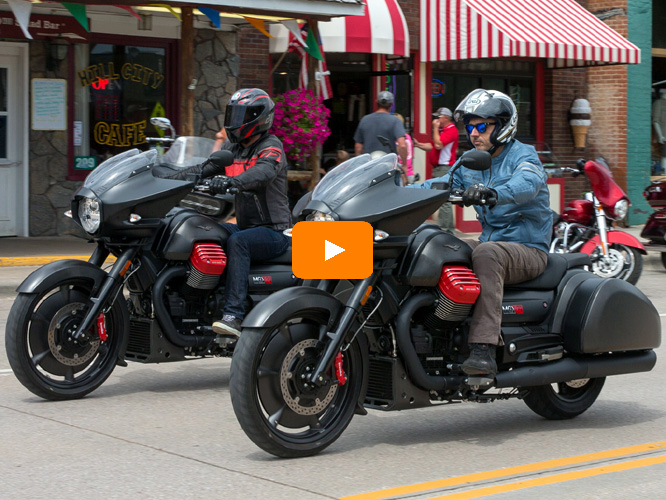 Vidéo et photos : la Moto Guzzi MGX-21 parade à Sturgis