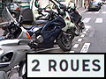 Paris teste un nouveau parking moto