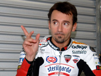 Biaggi sur une Ducati en Australie