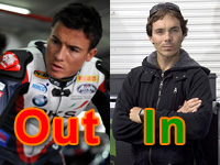 WSBK 2011 à Donington : Toseland out, Vermeulen in