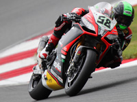 WSBK Grande-Bretagne : Laverty passe entre les gouttes !