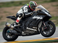 Les tests WSBK d'Aragon sous l'eau !