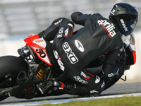 WSBK 2013 : Guintoli teste l'Aprilia à Jerez