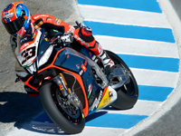 WSBK États-Unis (1) : Melandri abat Guintoli et Sykes