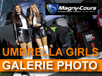 WSBK France - Galerie photo : stands et umbrella girls à Magny-Cours