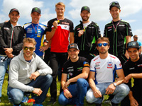 Les pilotes WSBK débarquent à Donington Park