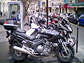 La Belgique autorise le stationnement des motos sur les trottoirs