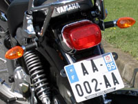 La première moto immatriculée avec le SIV est une Yamaha !