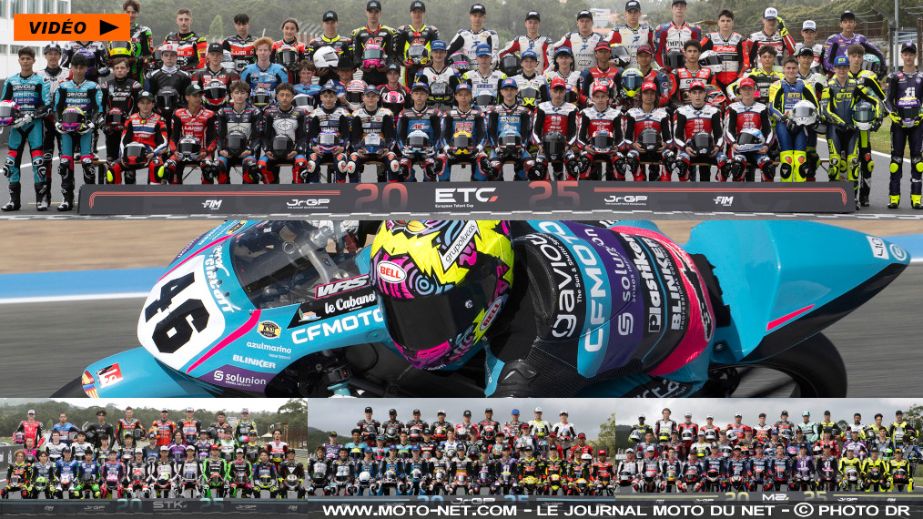 Les futurs champions de MotoGP déboulent ce week-end à Magny-Cours 

Passage quasiment obligé vers les Grand Prix moto, le JuniorGP pose ses roues ces samedi 5 et dimanche 6 juin 2025 sur le circuit de Nevers Magny-Cours ! Or il s'agit d'une grande première pour la France qui n'avait jamais accueilli l'intégralité du championnat auquel participent cette année 14 jeunes pilotes français. Programme et bande-annonce...
