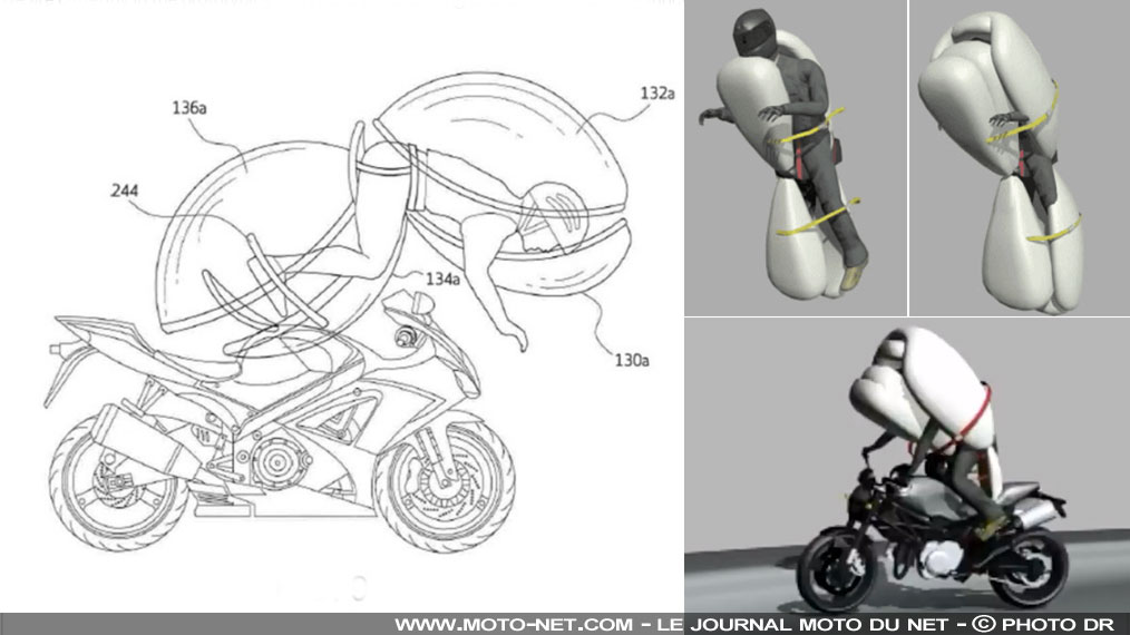 Sécurité routière - Airbag moto Forteon : le matelas gonflable du