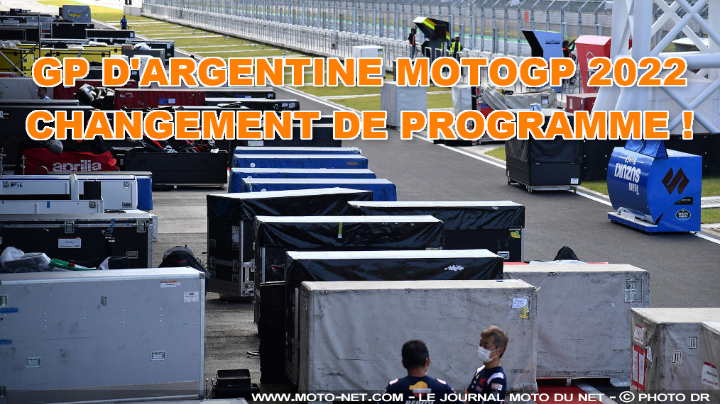 Le Grand Prix moto d’Argentine 2022 condensé sur deux journées !