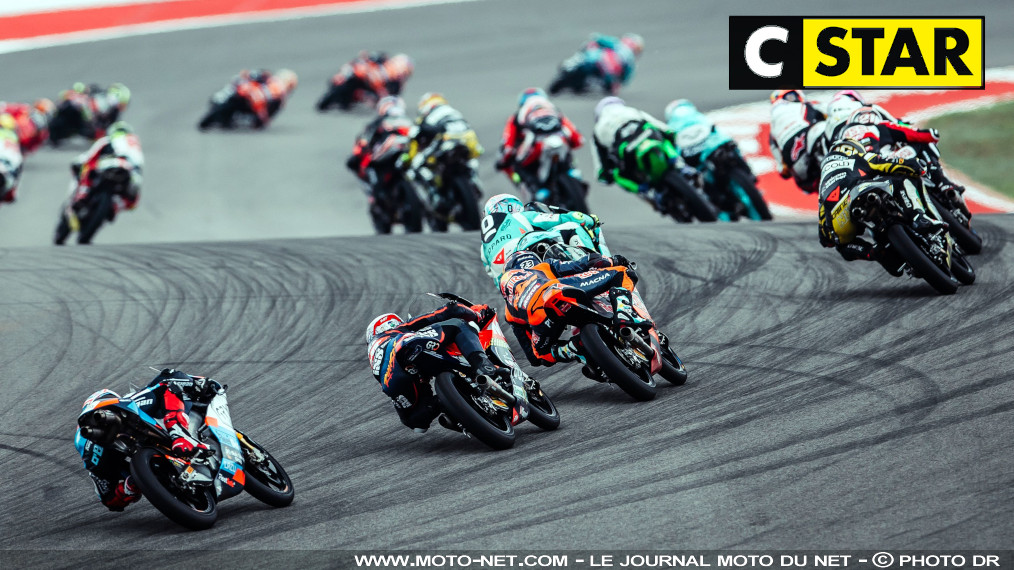 Les courses Moto3 et Moto2 du GP de France 2025 diffusées sur CStar
