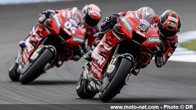 Les objectifs d'Andrea Dovizioso et Danilo Petrucci (Ducati) au GP de France MotoGP 2019